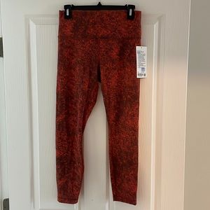NWT LULULEMON Wunder Train HR Tight 25”